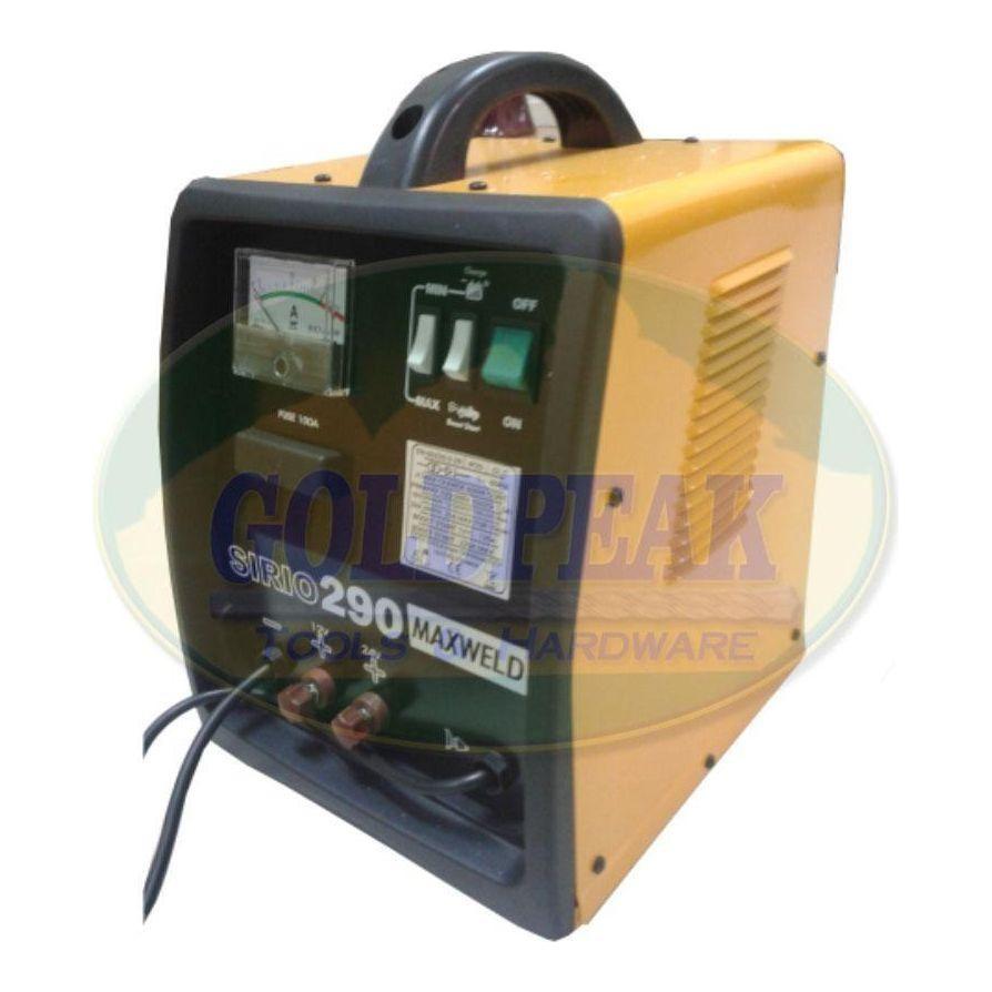 Maxweld Sirio 290 Portable Car Battery Charger & Starter - Goldpeak Tools PH Maxweld Maxweld Sirio 290 Portable Car Battery Charger & Starter - Goldpeak Tools PH Maxweld
